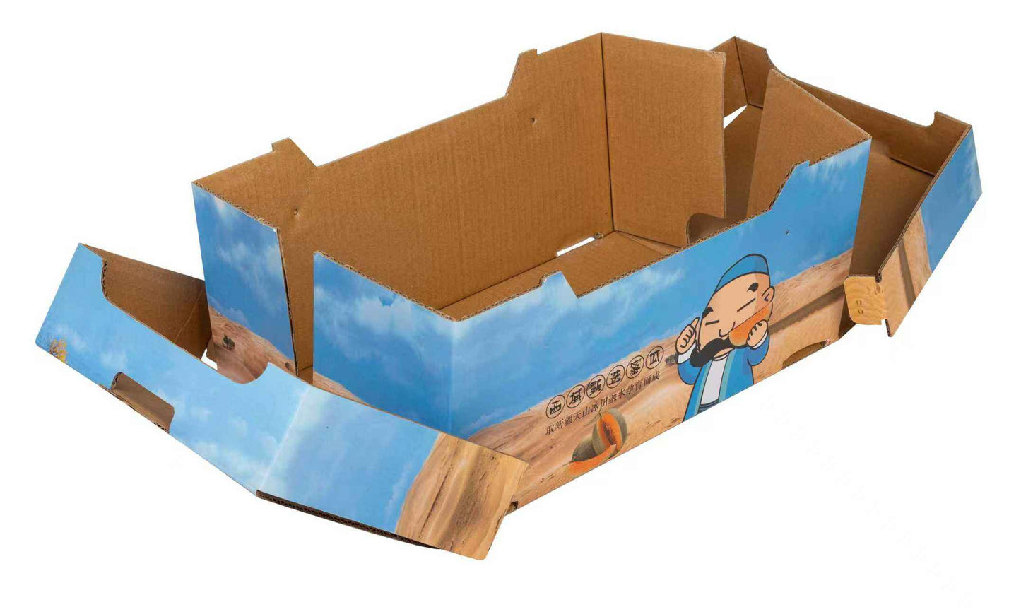 Agricultural corrugated box