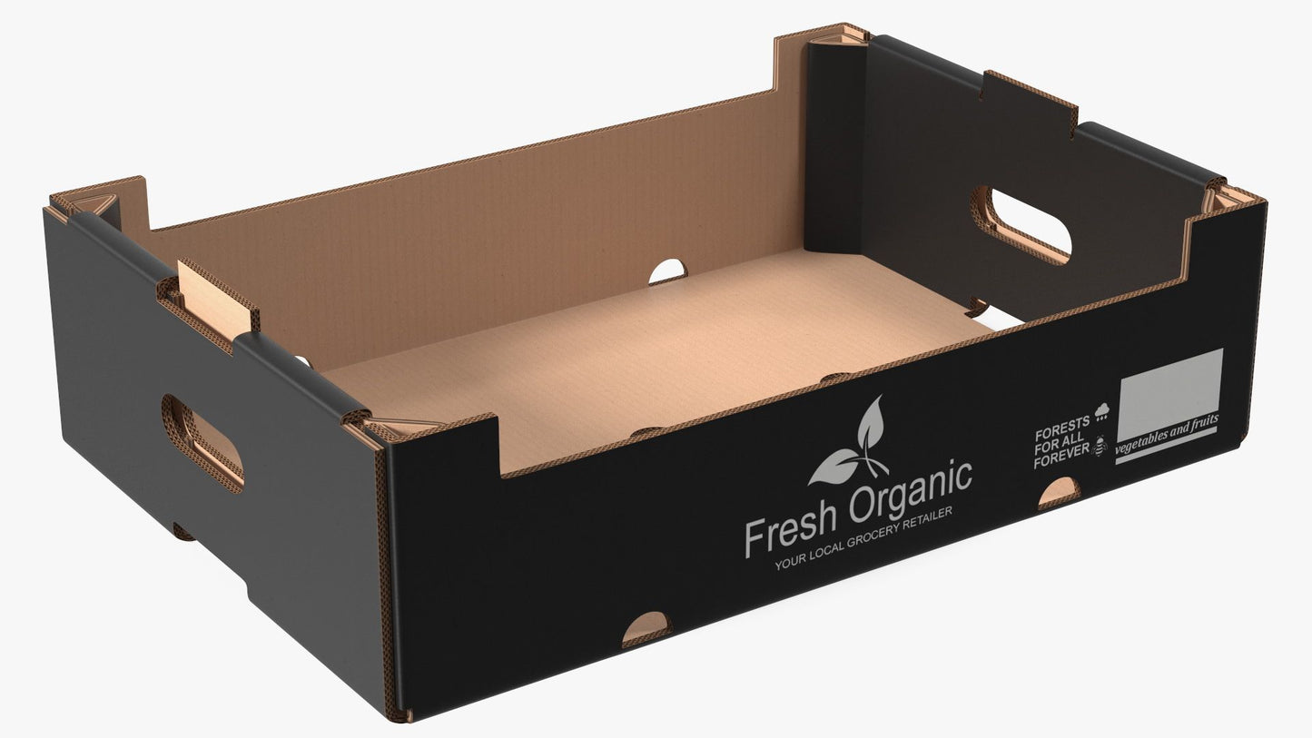 Agricultural corrugated box