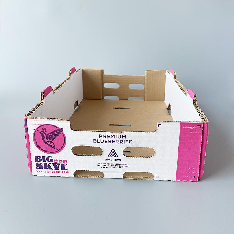 Agricultural corrugated box