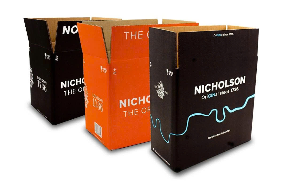 Heavy-Duty Corrugated Box for Beverages